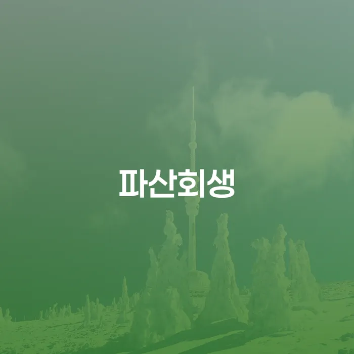 개인회생 빚갚는 방법 총정리