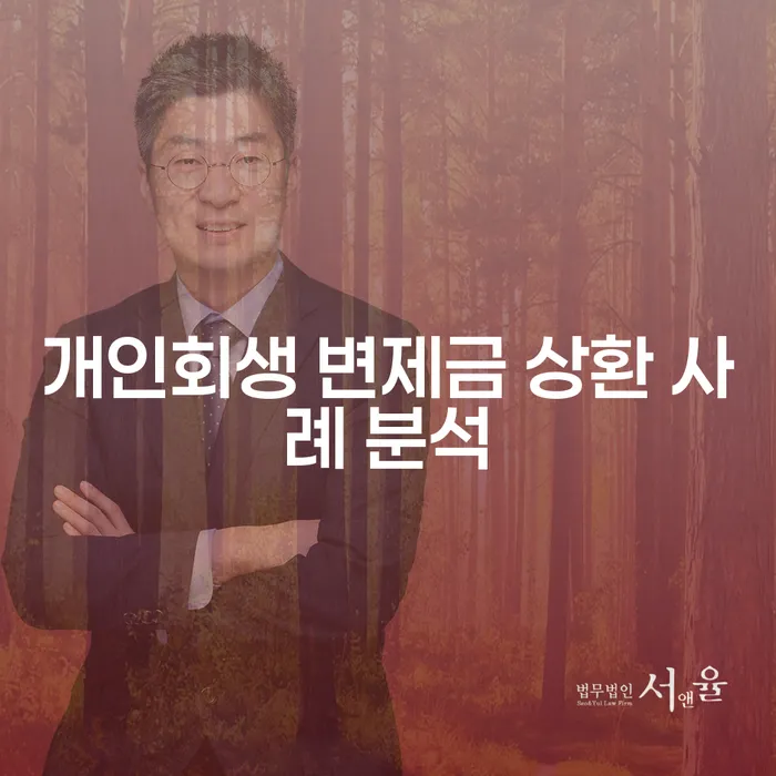 개인회생 변제금 상환 사례 분석: 어떻게 성공적으로 상환할 수 있을까요?