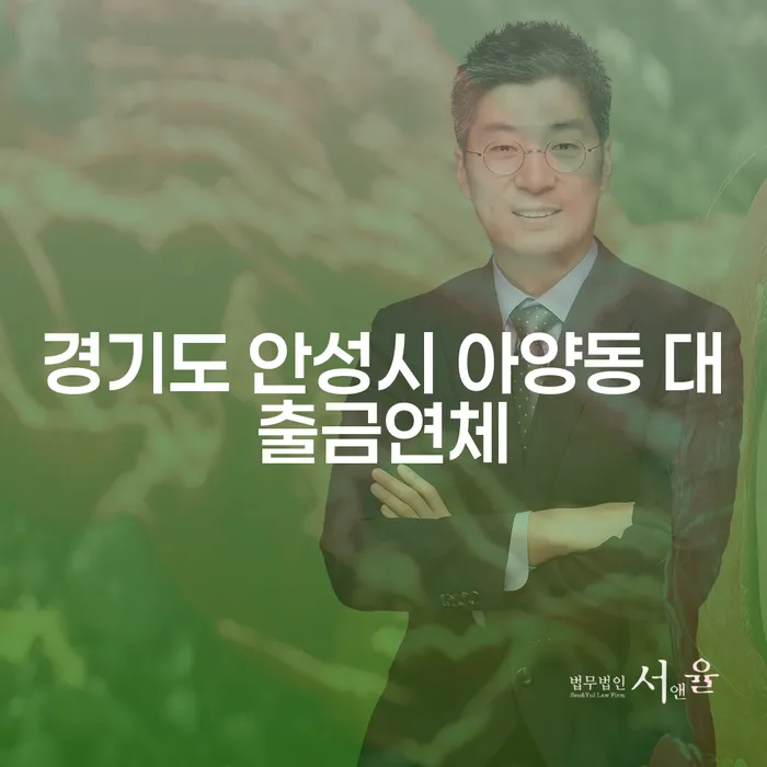 경기도 안성시 아양동에서 대출금 연체, 해결책은 무엇일까요?